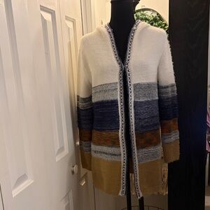 Fate Multicolor Striped Cardigan